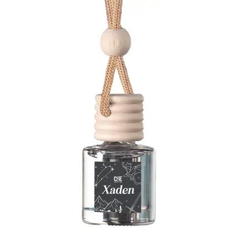 CANDECRAFTCO Bookish 10ml Mini Vehicle Fragrance Diffuser - Dainty Long-Lasting Cute Car Decor & Interior Accessories - Liam, Violet, Rhysand, Lavender Scents for Car Enthusiasts