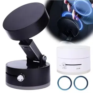 Car Phone Holder with Vacuum Suction Cup, Car Mount Dashboard, Multifunctional Foldable Magnetic Navigation Bracket for Air Outlet, Universal Car Phone Holder