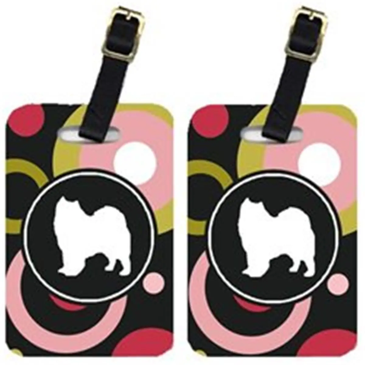 Samoyed Luggage Tags - Pair Of 2