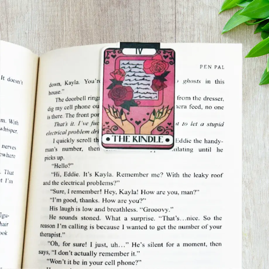 The kindle tarot card magnetic bookmark