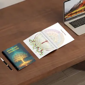 Genealogy Organizer Family Tree Book, Genealogical Planning Notebook, Essential Tool for Ancestry Research & Record Keeping