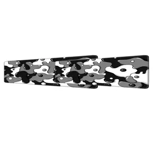 Abstract Pattern Mouse Pad, Rectangle Gaming Mouse Pad, Non-slip Rubber Base Mouse Keyboard Pad, Decorative Desk Mat for Home Office