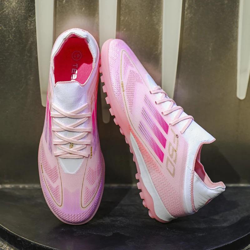 Men TF/FG Football Field Boots Futsal Non Slip Society Cleats Soccer Shoes Comfortable Ultralight Professional Football Shoes