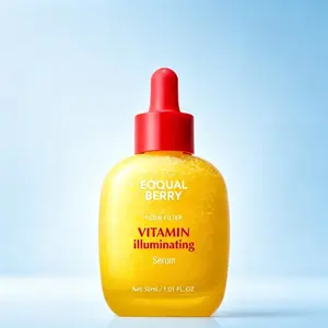 2026 king EQQUALBERRY Vitamin IlluminatingSerum -Brightening Vitamin C Serum withNiacinamide |Strengthens skin barrierIHydrates using Ceramide and HyaluronicAcid, 1.01oz /30ml