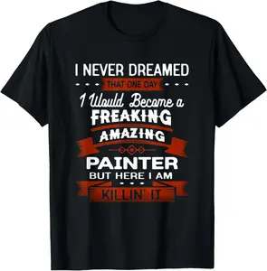 Funny Painter T-Shirt LOVE
