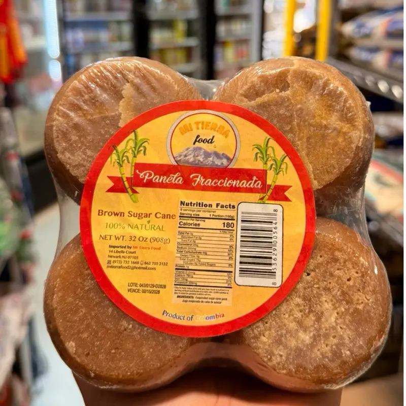 Mi Tierra Fraccionada Panela, 8-Pack Brown Sugar Cane Sweetener, 32oz