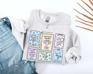 Personalized Women’s Health T-Shirt, Sweatshirt & Hoodie - OBGYN Stamp Sweater, Women’s Health Nurse Gift, OB Sonographer Crewneck, OBGYN Nurse Gifts