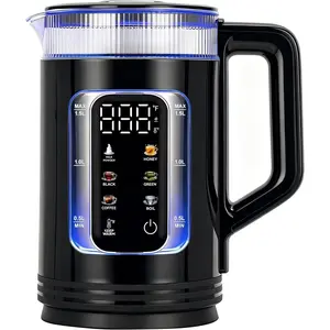 Electric  Kettle with Temperature Control, Glass  Water Boiler for , Coffee & Boil, Automatic Shut Off, 12h Keep Warm & - 6 Presets