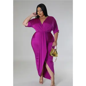 Plus size the magenta love dress