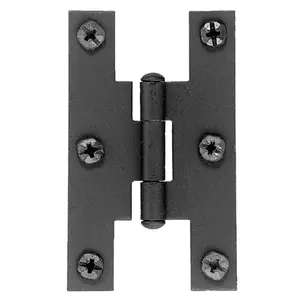 212 MAIN Acorn AH2BQ 01433 3-Inch H-Style Hinge, Offset Type, Iron Finish Door Hardware for Sailing Water Sports