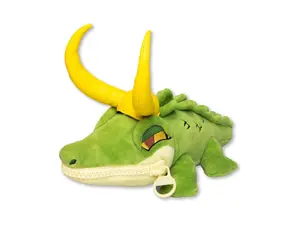 Quantum Mechanix Marvel Alligator Loki Zippermouth Plush