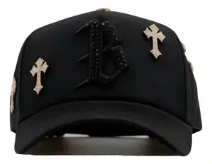 Barbas Hats B Chrome G5 Black One Size Baseball Cap