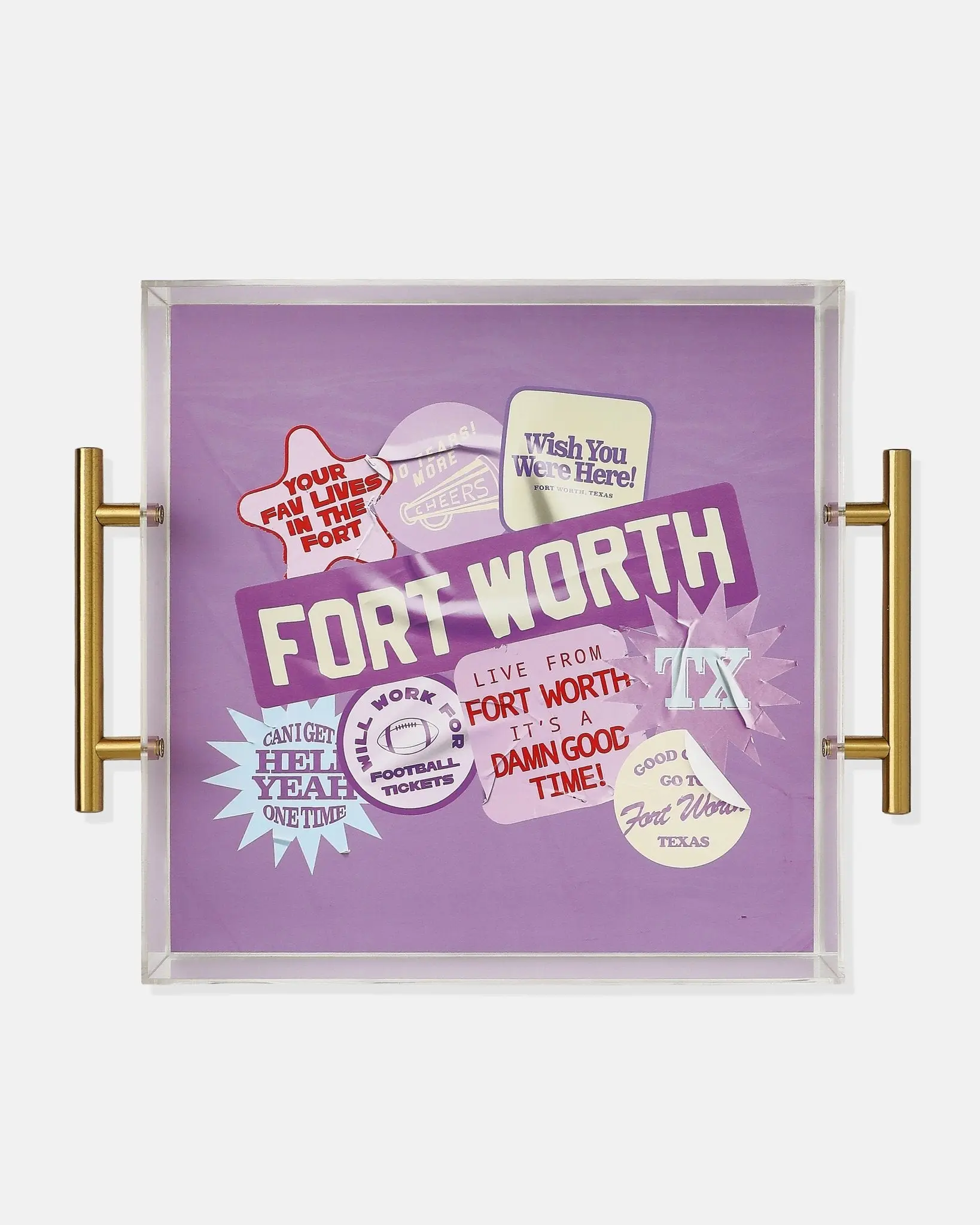 Fort Worth Large Tray | Tailgate Collection