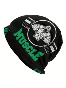 Men'S Novelty Beanies And Skull Caps for The Gym Beanie Fitted