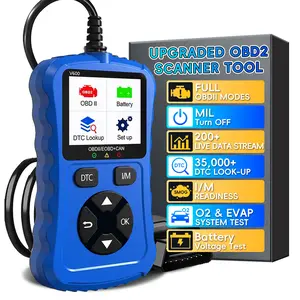 Professional Obd2 Scanner, Automotive Scan Tool, Code Reader, Diagnostic Tool for All Vehicles, Obd2 Programming, Engine Check, Mode 6 & 8, I/m Ready
