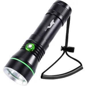 AP30 3000lm Diving Flashlight with 3 Modes, Power , IPX8  Professional Rechargeable Dive Light