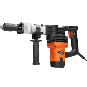 VEVOR Demolition Jack Hammer, MAX 1400W Electric Jackhammer Heavy Duty, 2900 BPM Concrete Breaker 2pcs Chisels Bits Chipping W/Case, Gloves