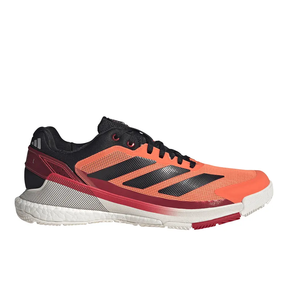 adidas Mens Crazyquick Boost Padel Sneakers Shoes - Orange