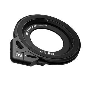 Aulumu G09 Magnetic Ring Grip | Omnidirectional Rotation | MagSafe Compatible | Aluminium Alloy Construction | Stable Dual-Sided Magnetic Attachment | Includes Handle Ring Phone Stand