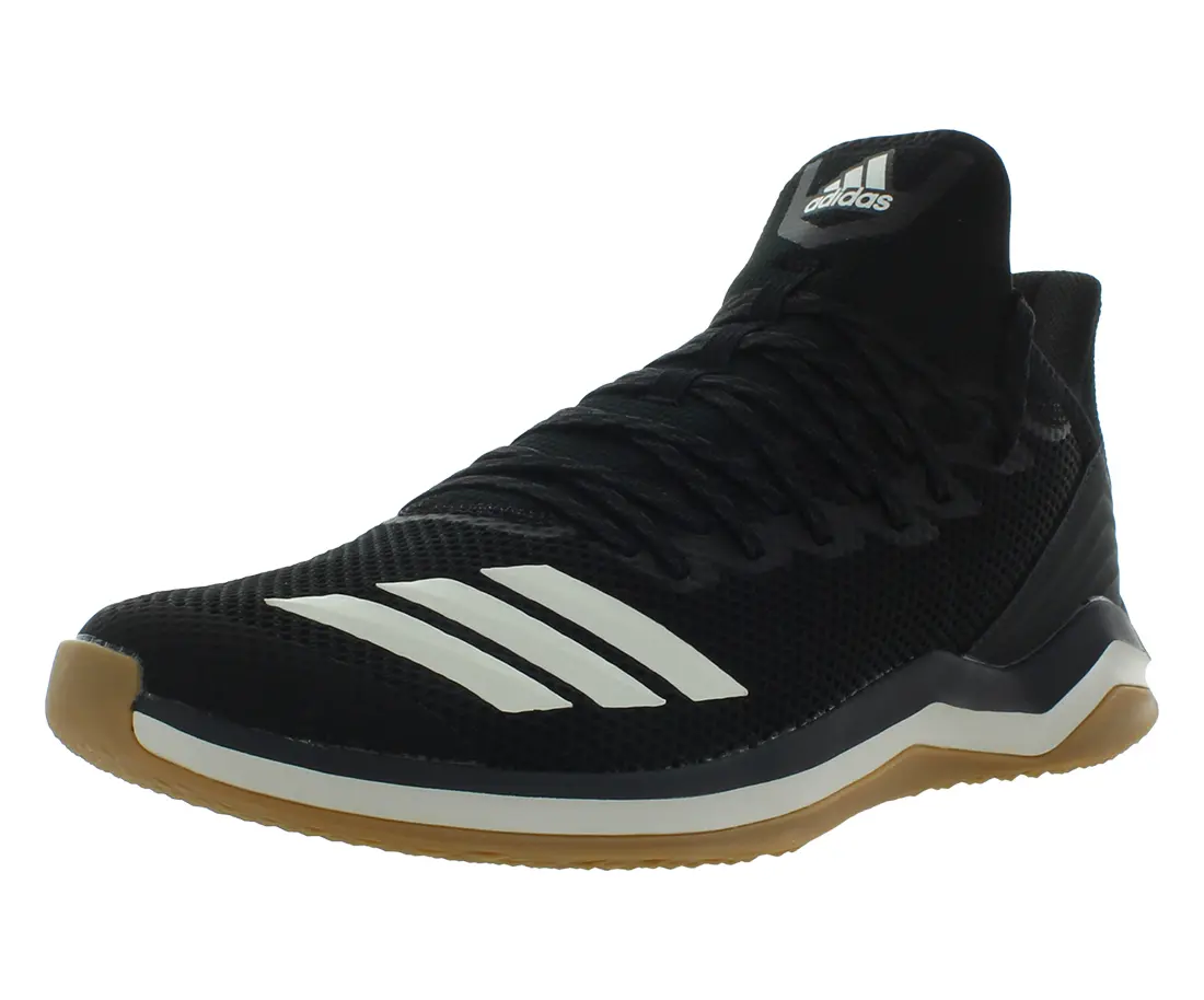 Adidas Icon 4 Men's Mid-Top Baseball Cleats, Synthetic Athletic Footwear for Sports Training and Performance, Sneaker, Sports Shoes, Closed, Casual