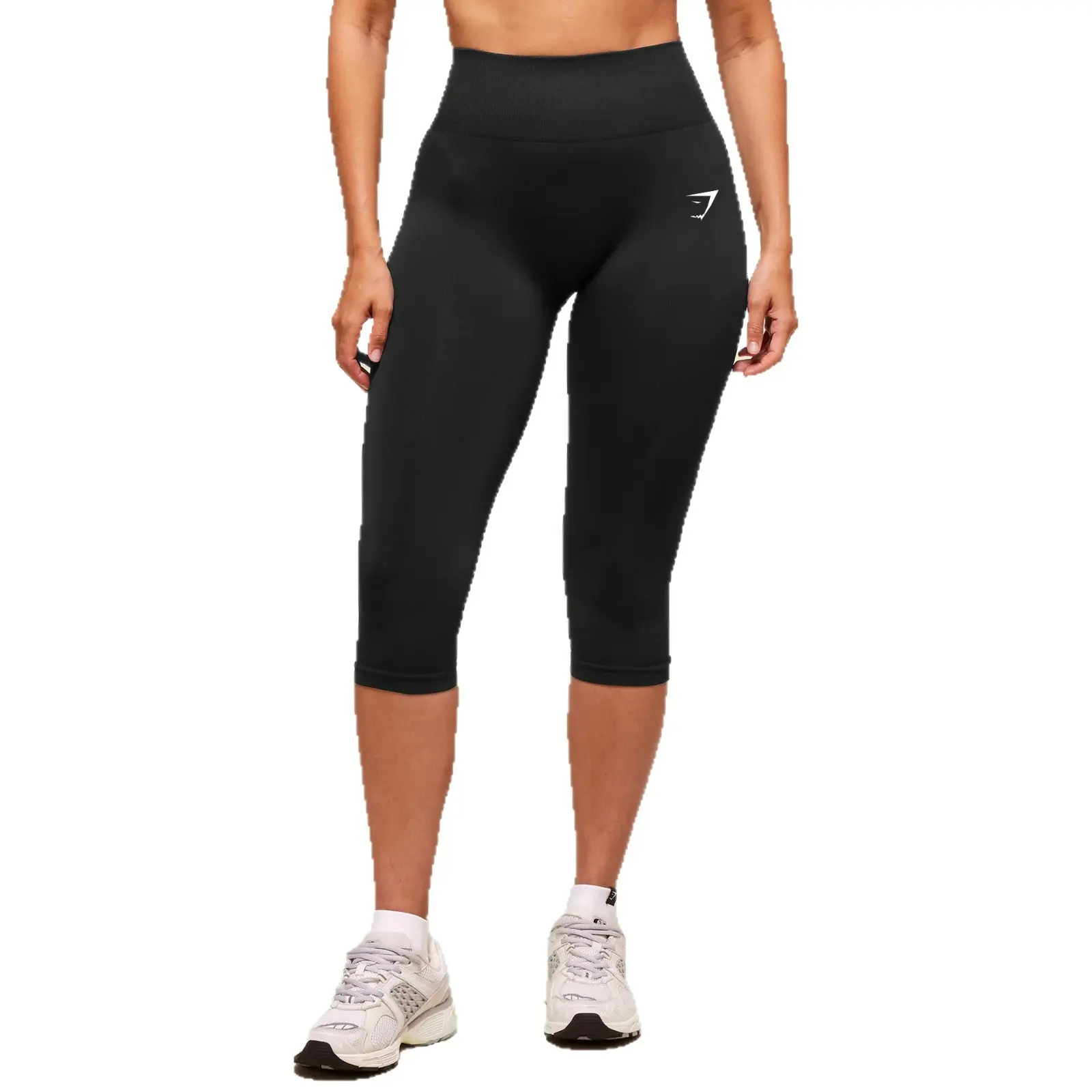 Gymshark  Women High Waist Butt Lifting 7/8 Leggings With Back Pockets, Stretch Seamless Naked Feel Gym Sports Yoga Pants