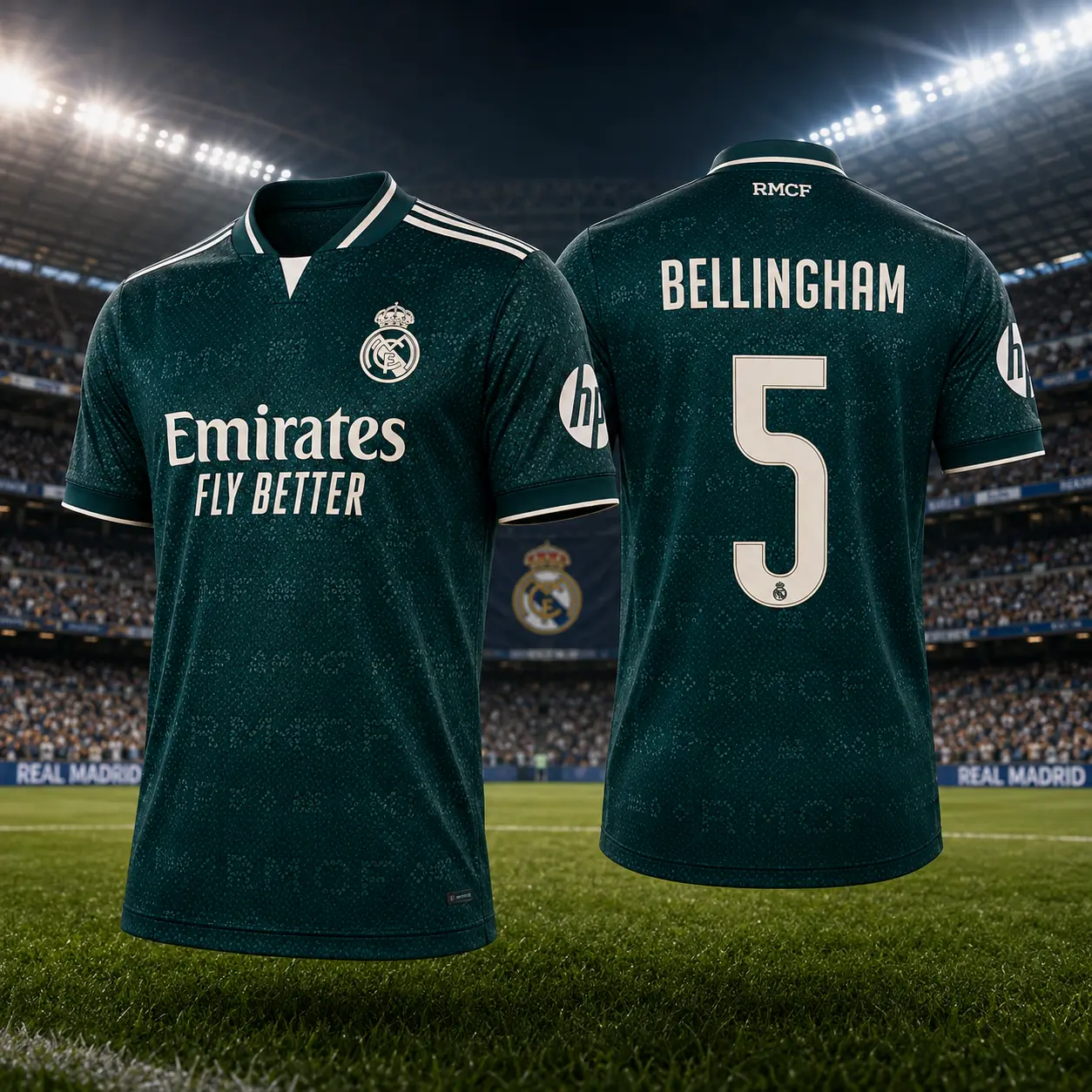 Unisex Bellingham #5 Away Jersey 2026/27, Premium Football Fan Shirt, Breathable Athletic Soccer Apparel