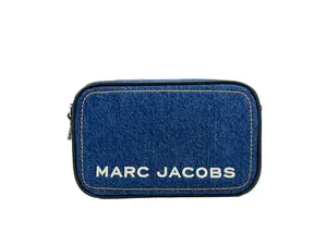 Pre-owned MARC JACOBS Denim Crossbody Bags Flash Camera Crossbody Bag Women's Purse