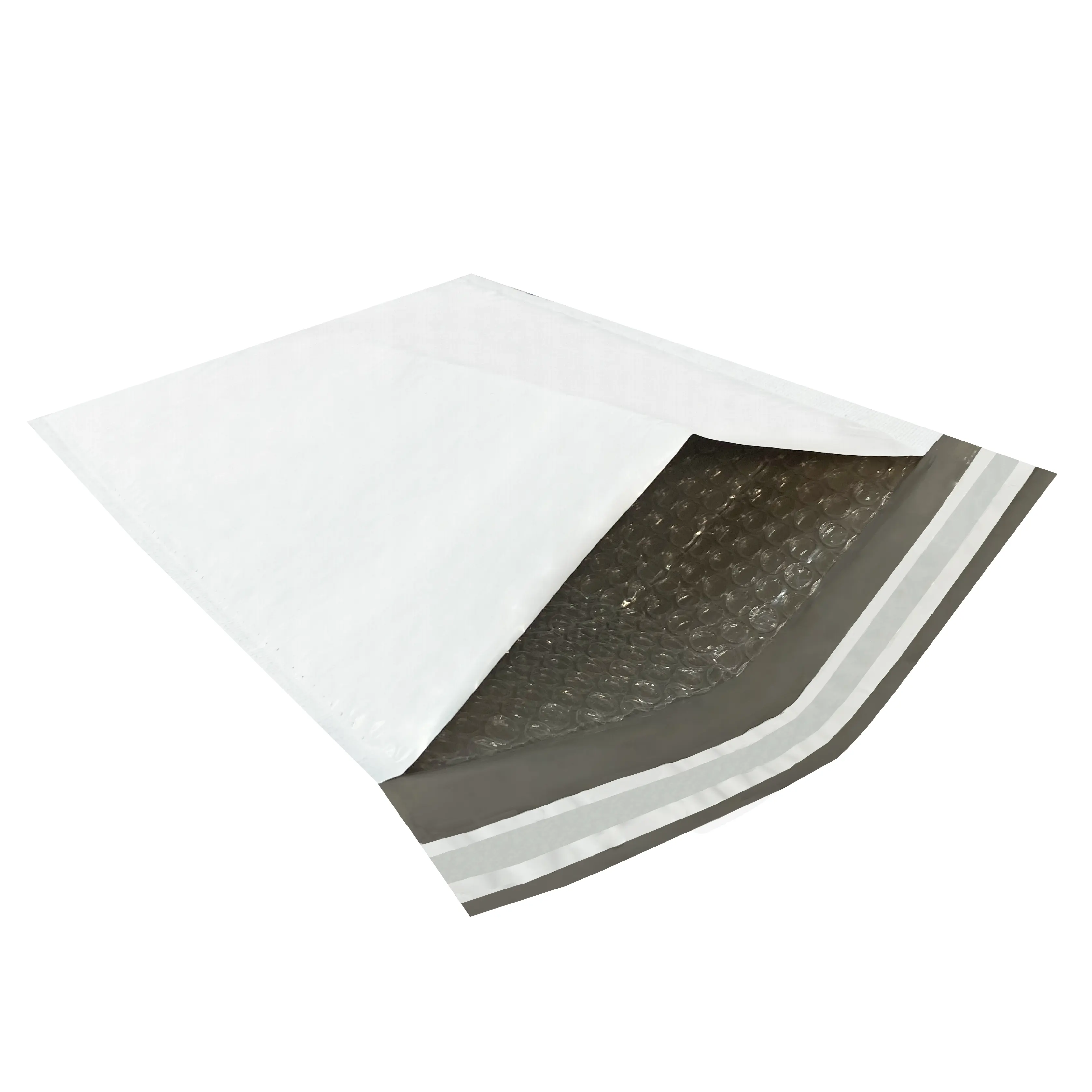 UOFFICE Poly Bubble Mailer Bags 9.5" x 14.5" – #4 White Padded Envelopes with Self-Sealing Closure