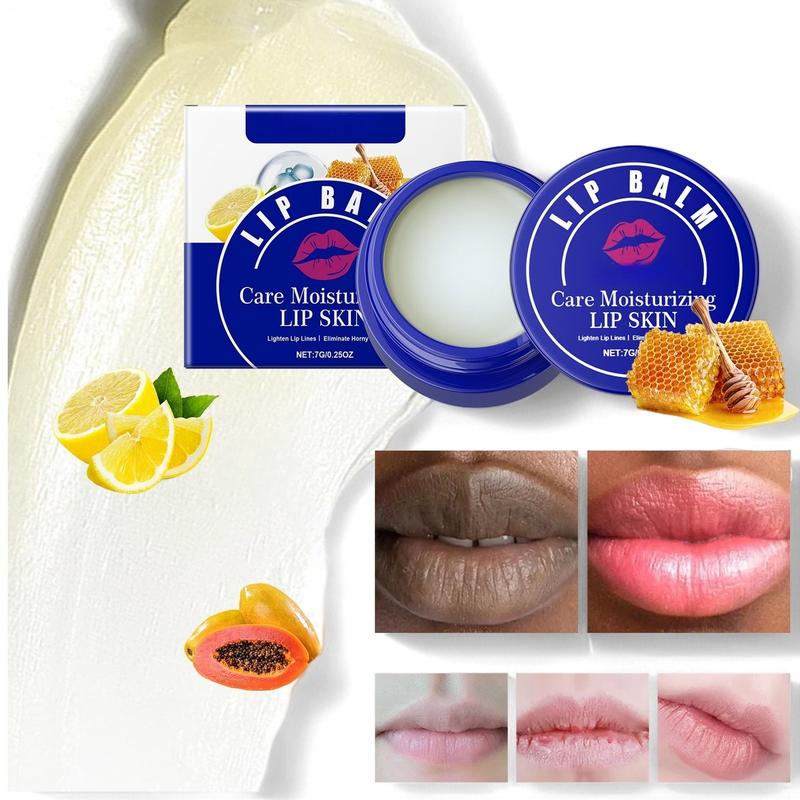 TrueRelief Natural Lip Acne Cream - Smooth Lip Color Corrector Balm with Lemon Papaya & Beeswax Hydrating Moisturizer for Even Lip Tone & Fine Line Reduction