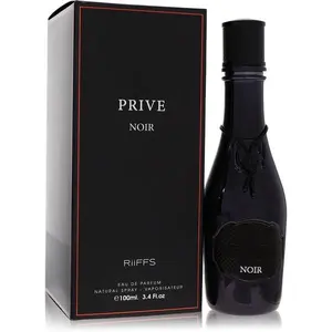Riiffs Prive Noir Cologne for Men 3.4oz - 100ml Riiffs Perfumes Prive Noir - Fresh And Citrus Scent