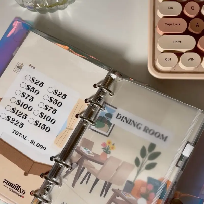 Home Fund Savings Binder | $10,000 Savings Challenge