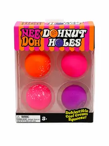NeeDoh Quad Pack Dohnut Holes 100% Authentic - Accessories