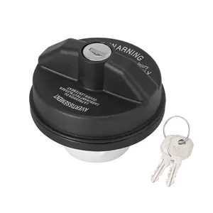 Car Black Engine Oil Fuel Tank Cap Filler Gas Cap Cover for Dodge Challenger 2008-2013