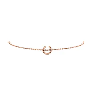 Pre-owned Chanel Coco Crush Letters Bracelet 18K Beige Gold by Rebag