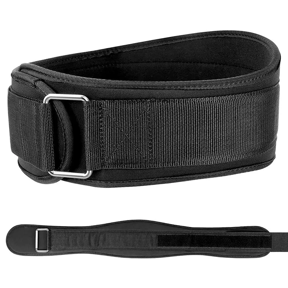 Adjustable Weightlifting Belt, Waist Back Support Belt, Sweat Fitness Belt, Workout Belt, Fitness Waist Band, Sports Support for Strength Training, Fitness Accessories for Men & Women
