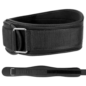 Adjustable Weightlifting Belt, Waist Back Support Belt, Sweat Fitness Belt, Workout Belt, Fitness Waist Band, Sports Support for Strength Training, Fitness Accessories for Men & Women
