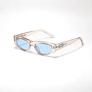 Cat Eye  Frame Sunglasses - Clear