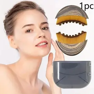 Portable Facial Lymph Drainage Massager with Soft Nylon Bristles, Ideal for Reducing Swelling and Edema, Gentle Skincare Tool