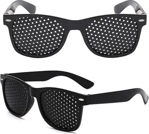 Pinhole Glasses Anti-Myopia AstigmatismGlassesMen's Women's Vision lmprovement StrabismusCorrectionFatigue Glasses