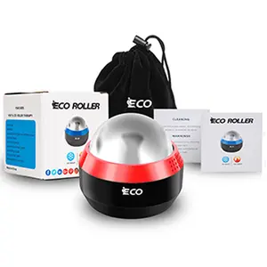 iECO Cryosphere Cold Massage Roller Ball - Massage Ball for Cold & Heat Relief, Myofascial Release, Trigger Point Therapy, Muscle Knots - Deep Tissue Ice Massager