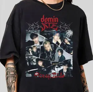 #SKZ Album Tshirt Sweatshirt Hoodie,SKZ dominAte Shirt,ChkChkBoom Shirt,SKZ Album Tracklist Shirt World Tour Shirt, Shirt For Fan