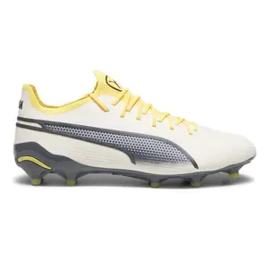 PUMA Mens King Ultimate Soccer Cleats  - Off White