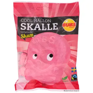 Bubs Cool Raspberry Sour Skulls (from Sweden)