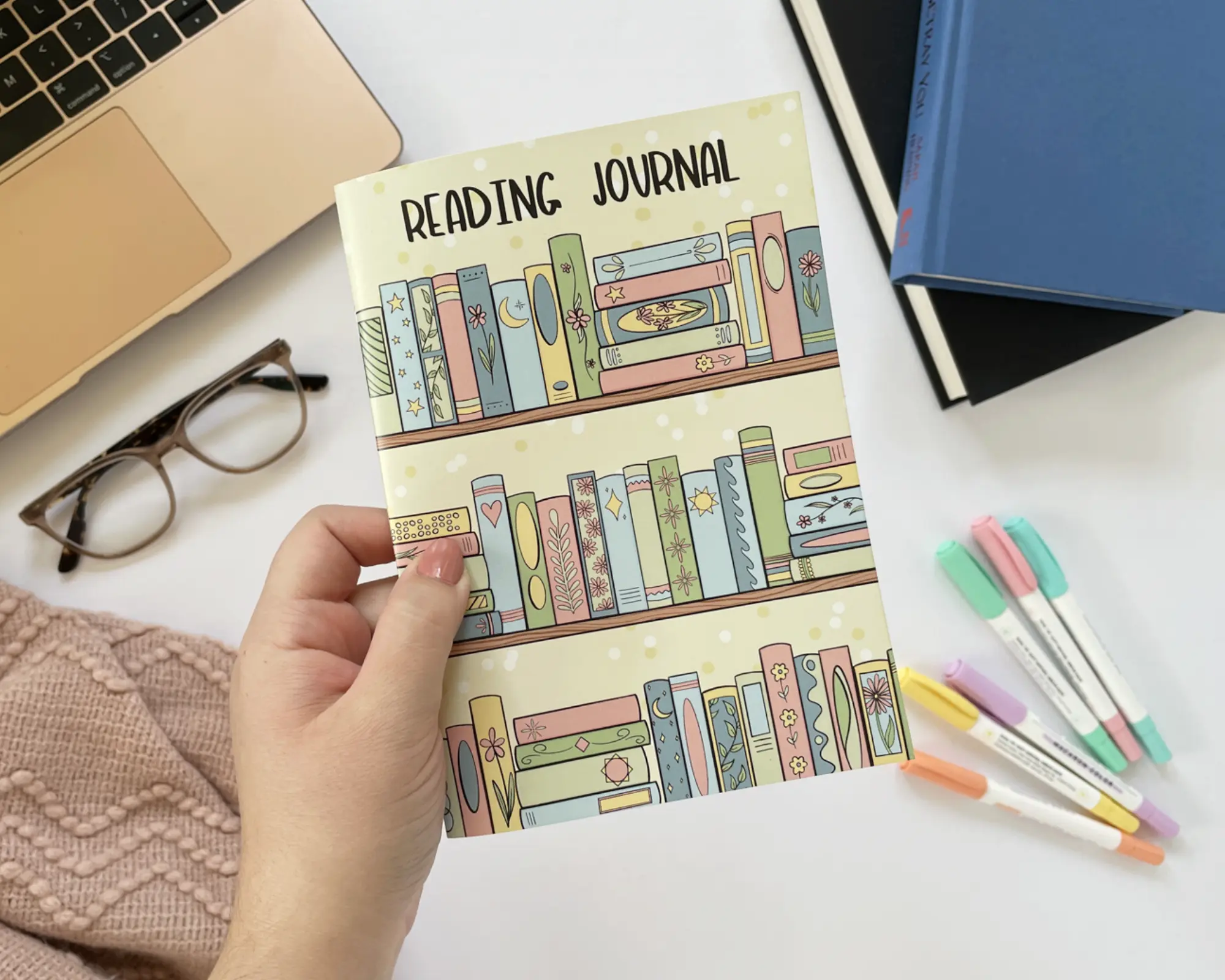 Mini reading journal - 30 book review pages diary notebook Mini reading journal - 30 book review pages diary notebook
