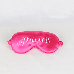 Cikana Hair 1PC Pink Color Silk Sleep Eye Cover