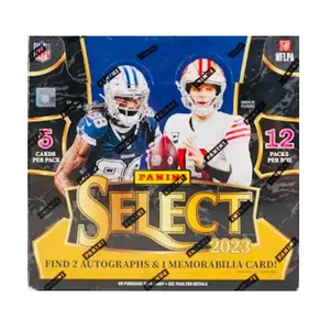 2023 Panini NFL Select Hobby Box- Sports Trading Cards