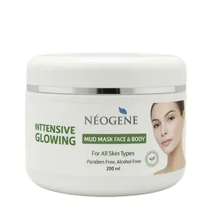 Neogene Facial & Body Mud Mask (Intensive Glowing) Aloe Vera + Vit E