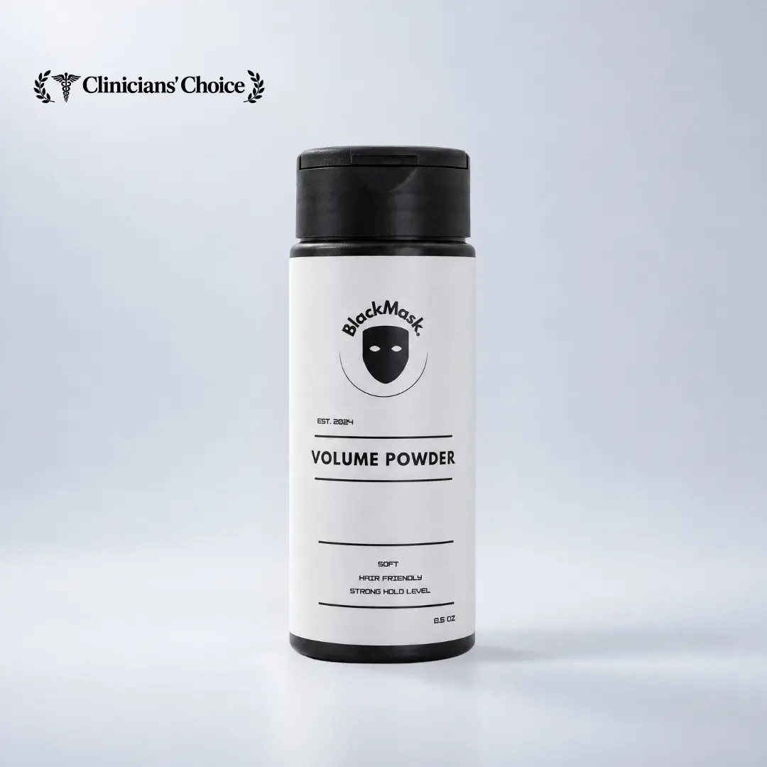 BlackMask Texture Powder for Men - Instantly Adds Texture & Volume with Strong Hold, Gentle Cleansing - Dermatologist Tested