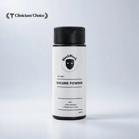 BlackMask Texture Powder for Men - Instantly Adds Texture & Volume with Strong Hold, Gentle Cleansing - Dermatologist Tested