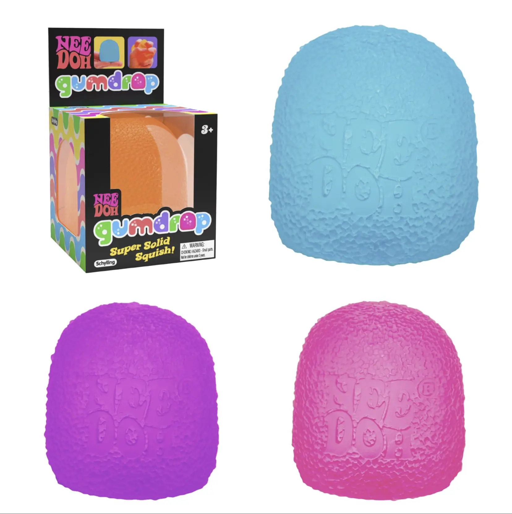 NeeDoh Gumdrop (Pick Your Color) - Collectible